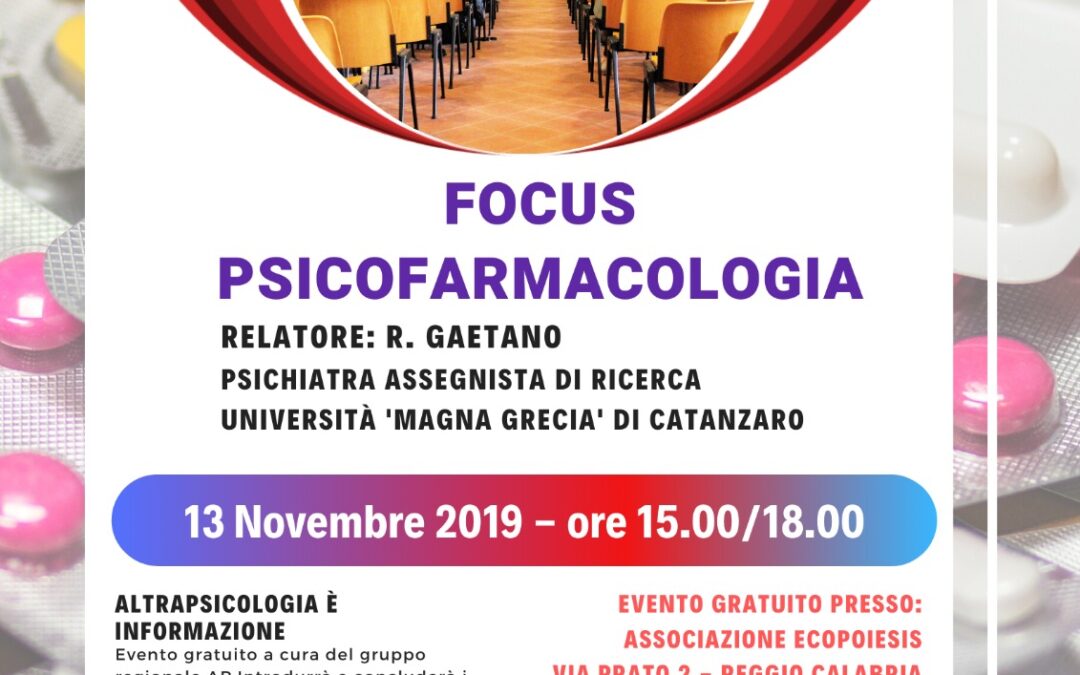 FOCUS PSICOFARMACOLOGIA